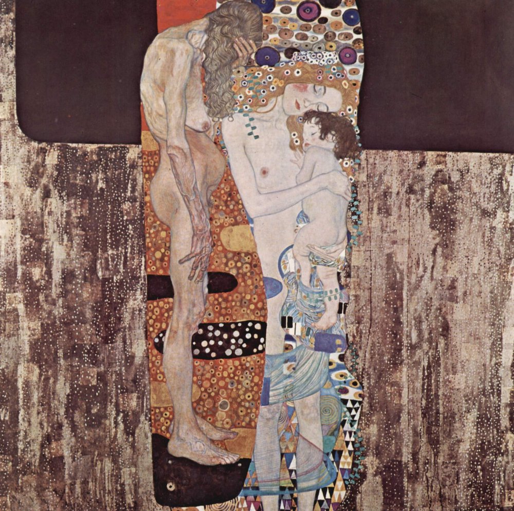 Las Tres Edades de la Mujer de Gustav Klimt