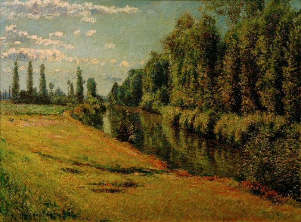 El pequeño brazo del Sena en Argenteuil de Gustave Caillebotte