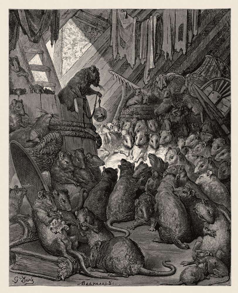 Escaneo de un grabado de Gustave Doré de Gustave Dore