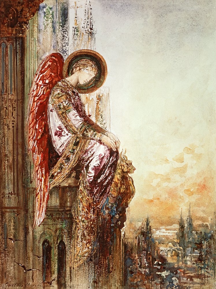 Ángel Viajero de Gustave Moreau