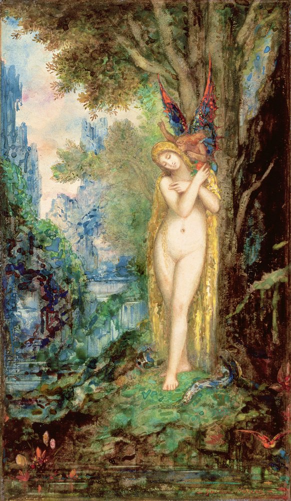 Eva, c.1880-c.1885 de Gustave Moreau