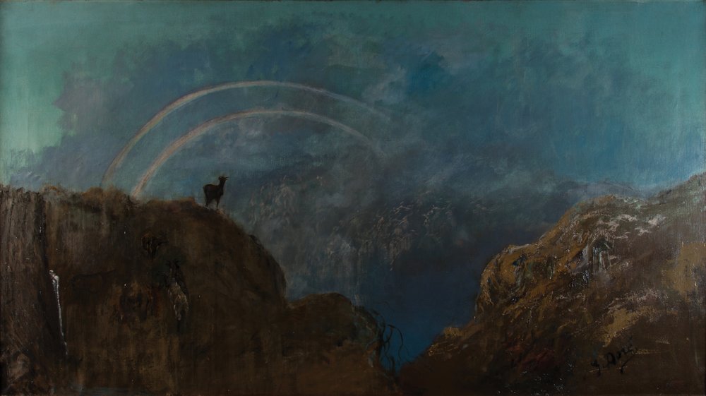 Paisaje arco iris de Gustave Dore