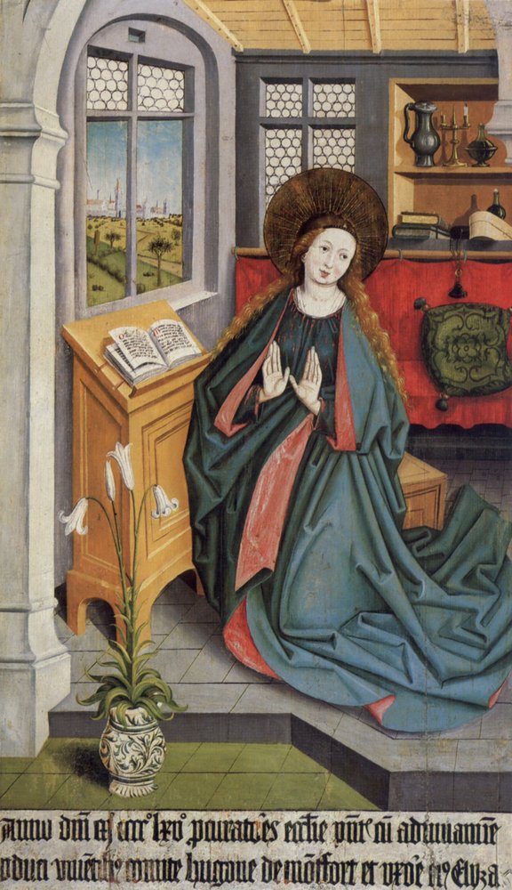 Anunciación de Hans Strigel