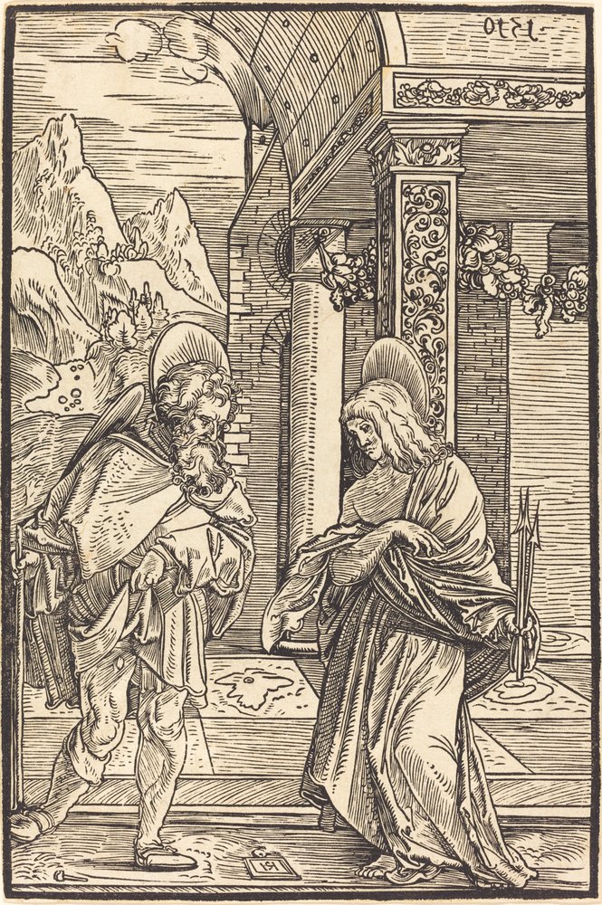 San Roque y San Sebastián de Hans Leonard Schaufelein