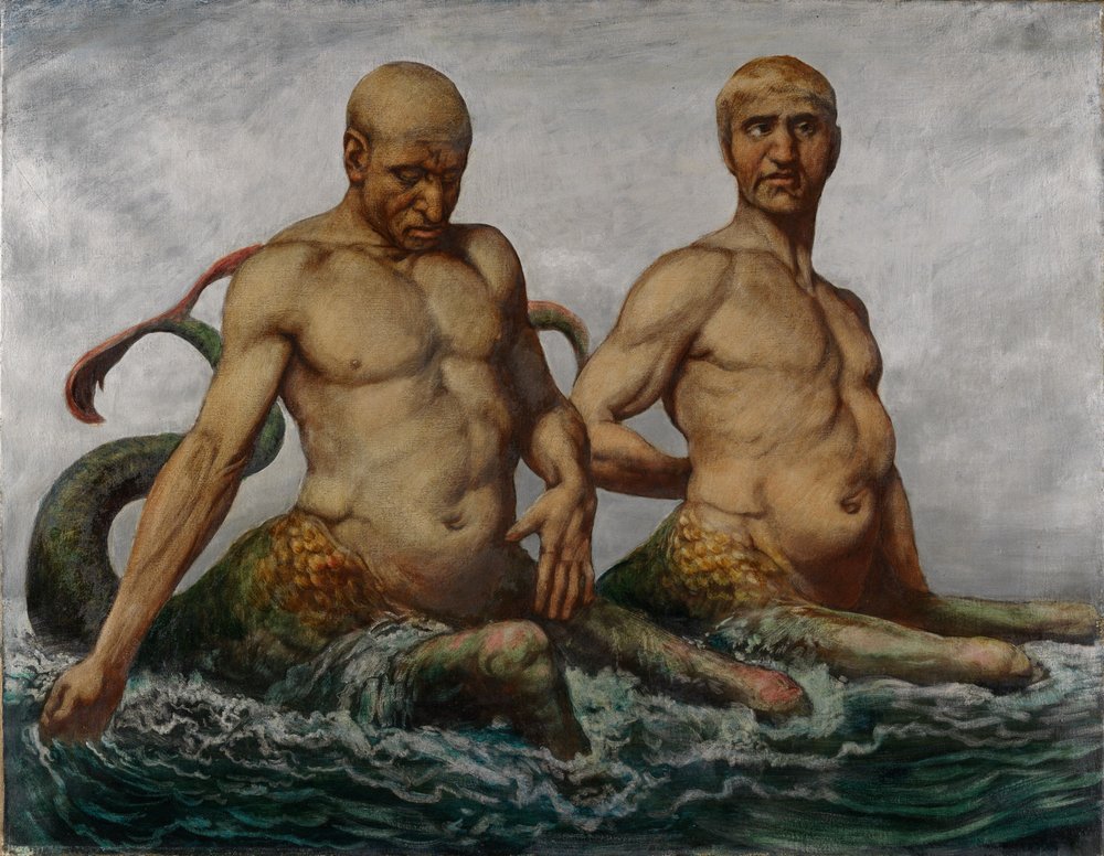Tritones de Hans Thoma
