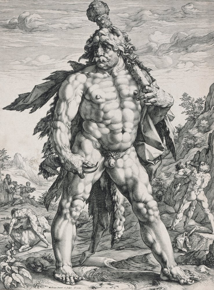 El gran Hércules de Hendrik Goltzius