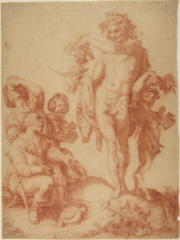 Bacchus de Hendrick Goltzius