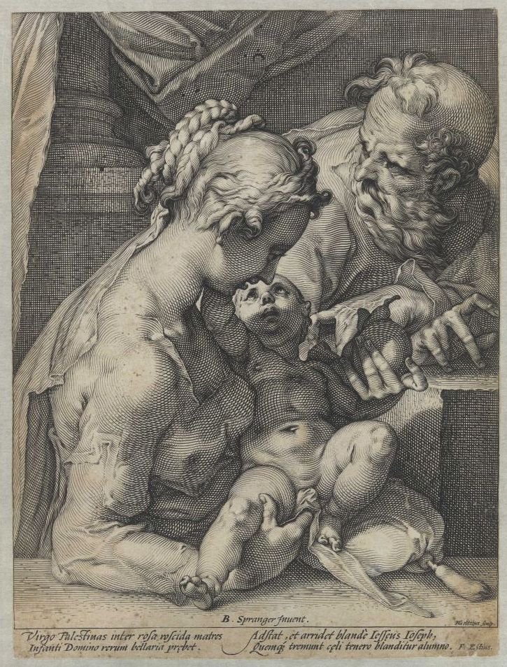 Sagrada Familia de Hendrik Goltzius