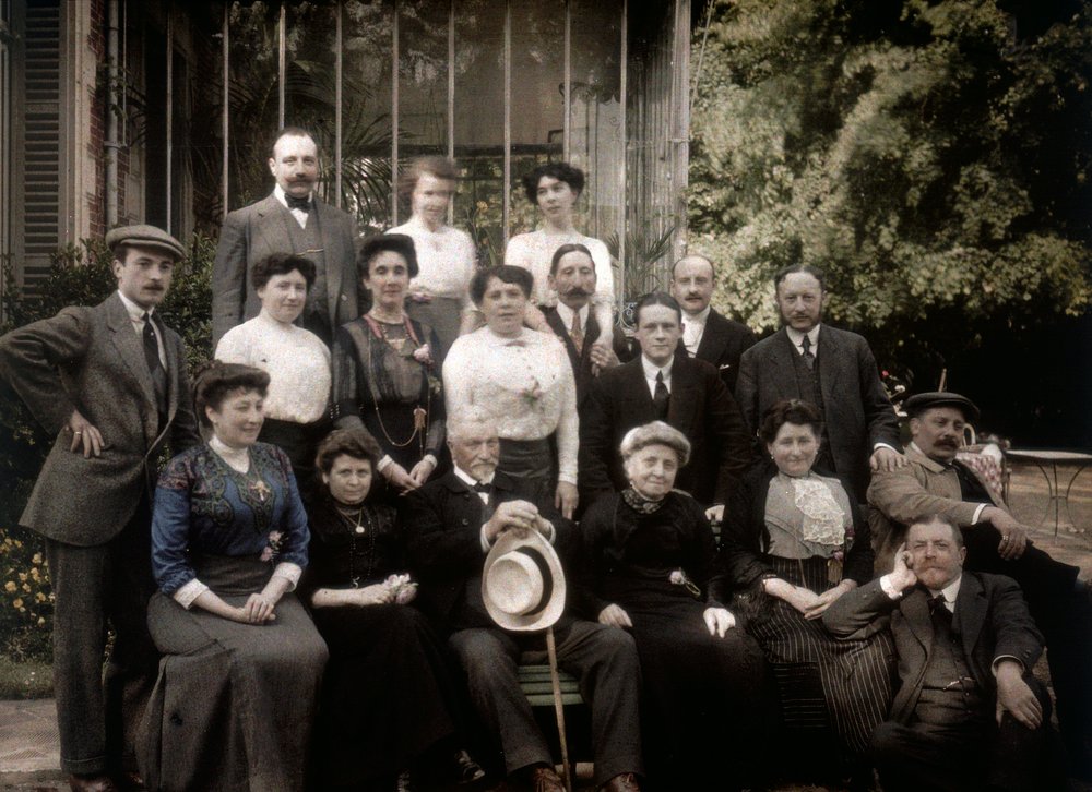 Retrato de familia de Henri Chouanard