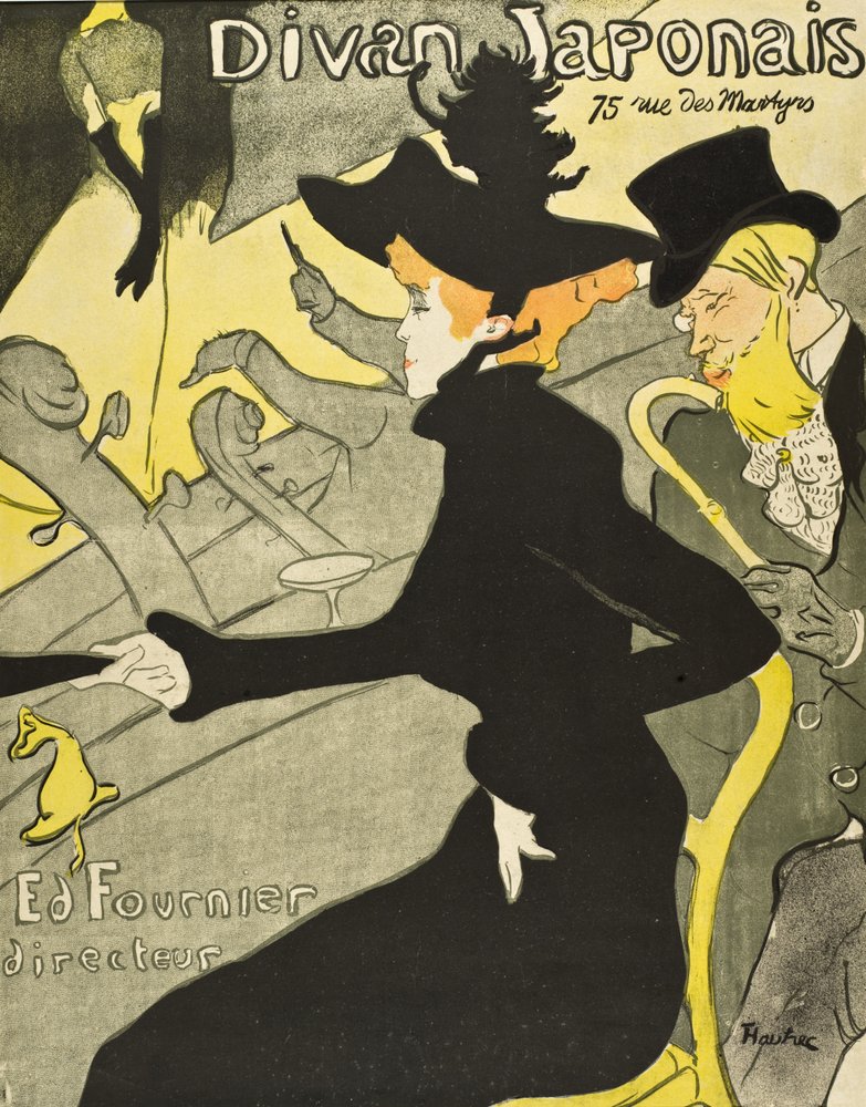 Divan Japonais de Henri de Toulouse-Lautrec