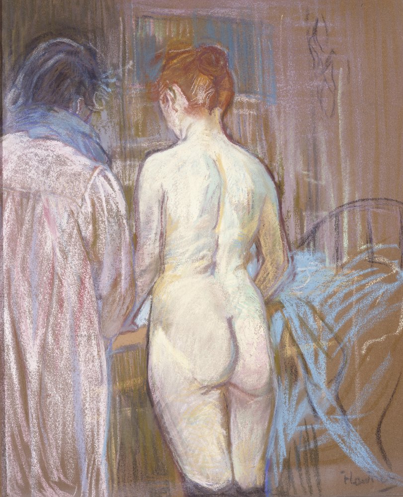 Prostitutas, c. 1893-1895 de Henri de Toulouse-Lautrec