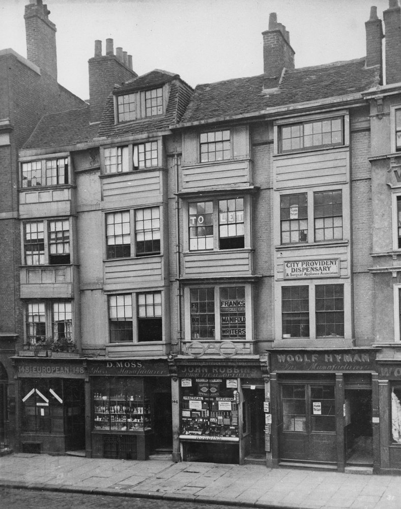 Calle Aldersgate, c.1879 de Henry Dixon