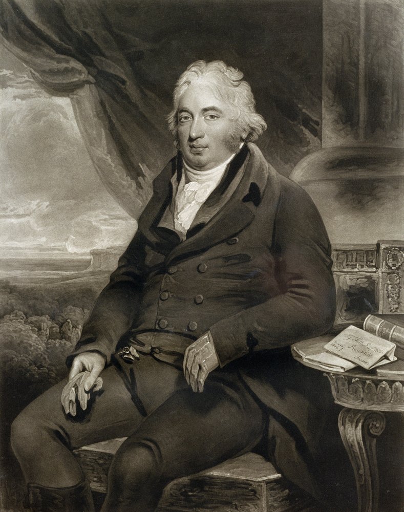 J. Fuller Esq, M.P., grabado por C. Turner, 1808 de Henry Singleton