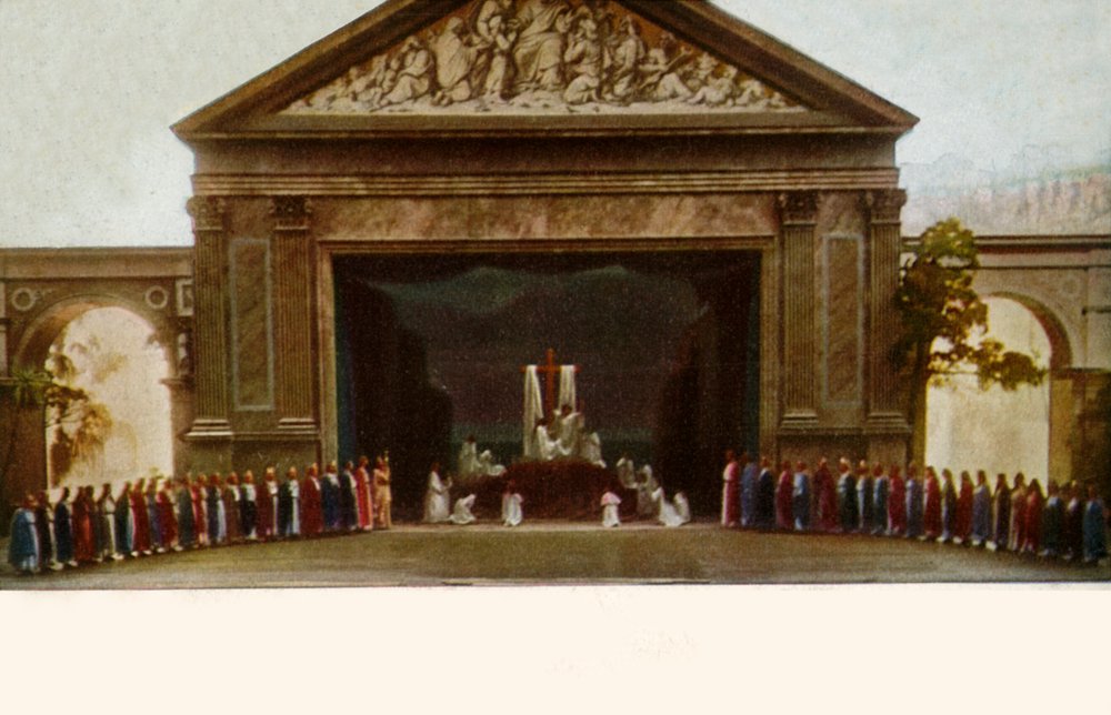 Veneración de la Cruz, con coro de Henry Traut