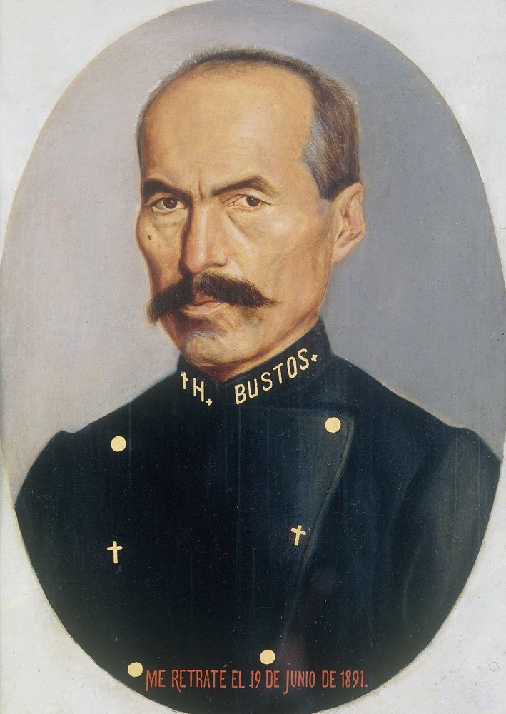 Autorretrato de Hermenegildo Bustos