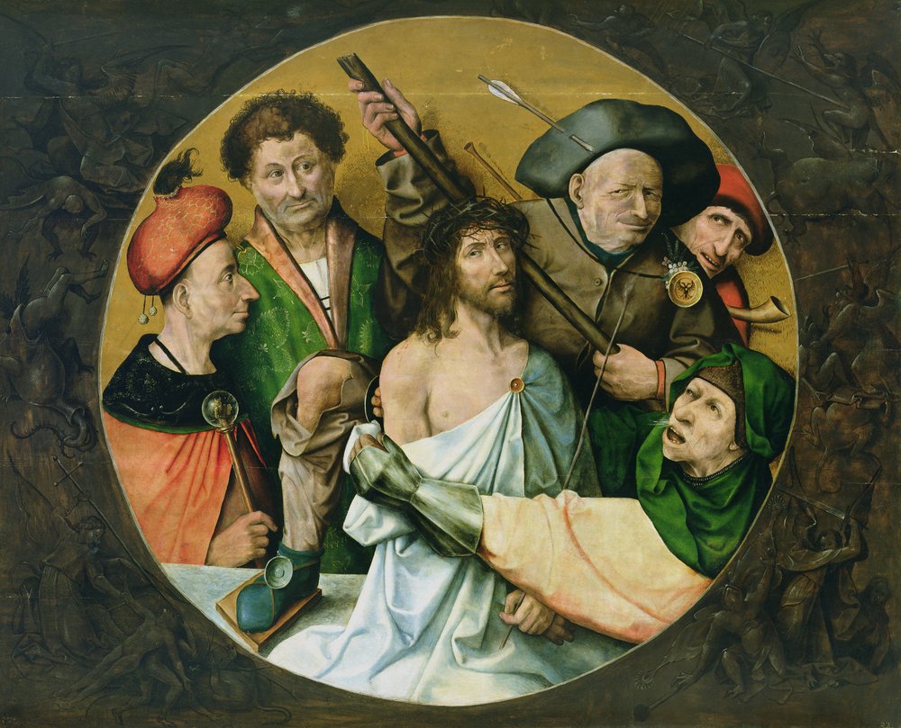 Cristo coronado de espinas, 1510 de Hieronymus Bosch