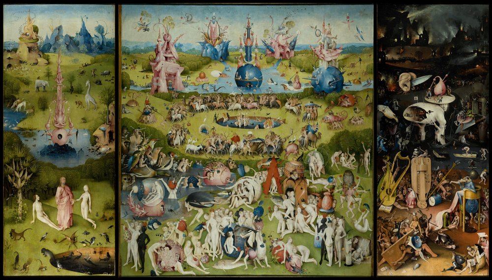El Jardín de las Delicias de Hieronymus Bosch