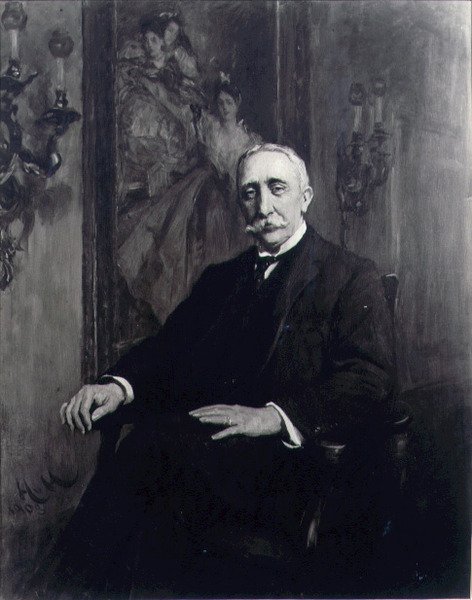 Retrato de Sir Carl Meyer | Hubert von Herkomer