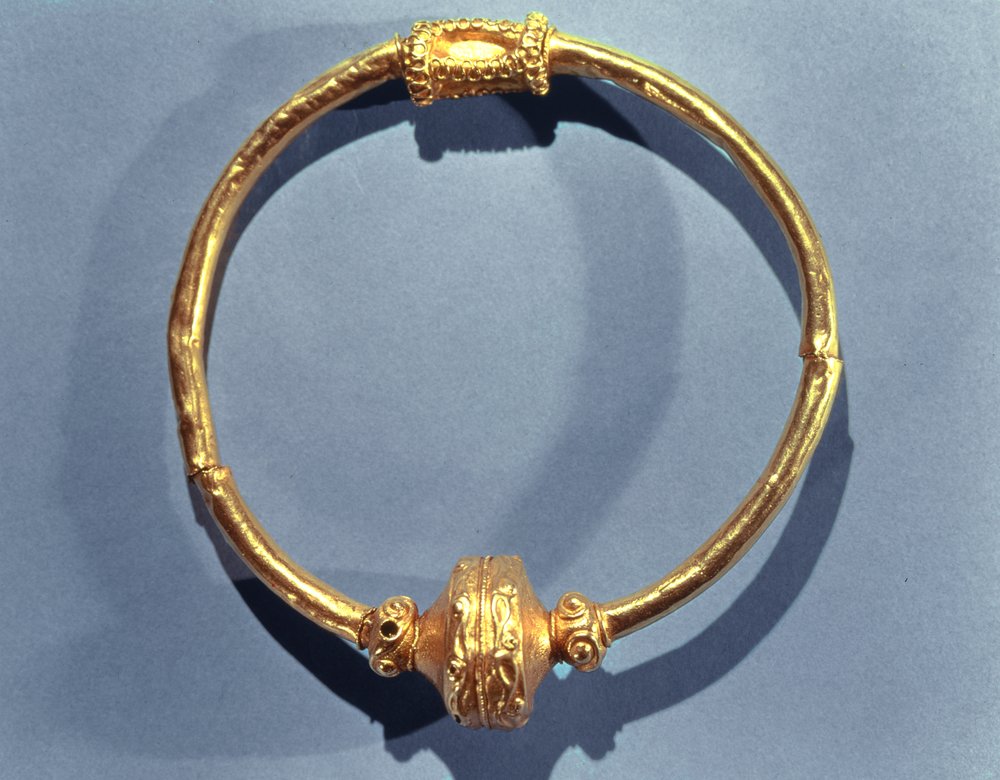 Collar, de Ardnaglug, Condado de Roscommon (oro) de Iron Age
