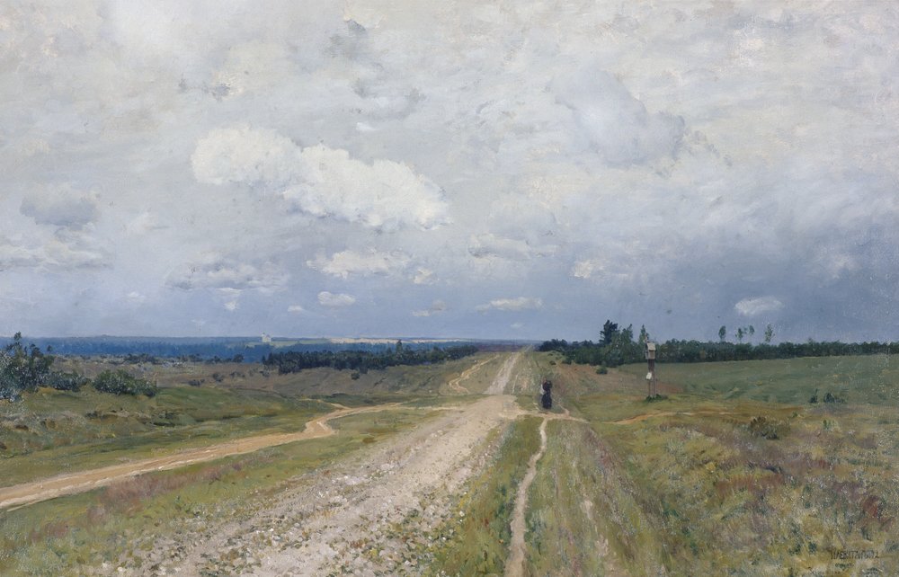 El camino de Vladimirka, 1892 de Isaak Ilyich Levitan