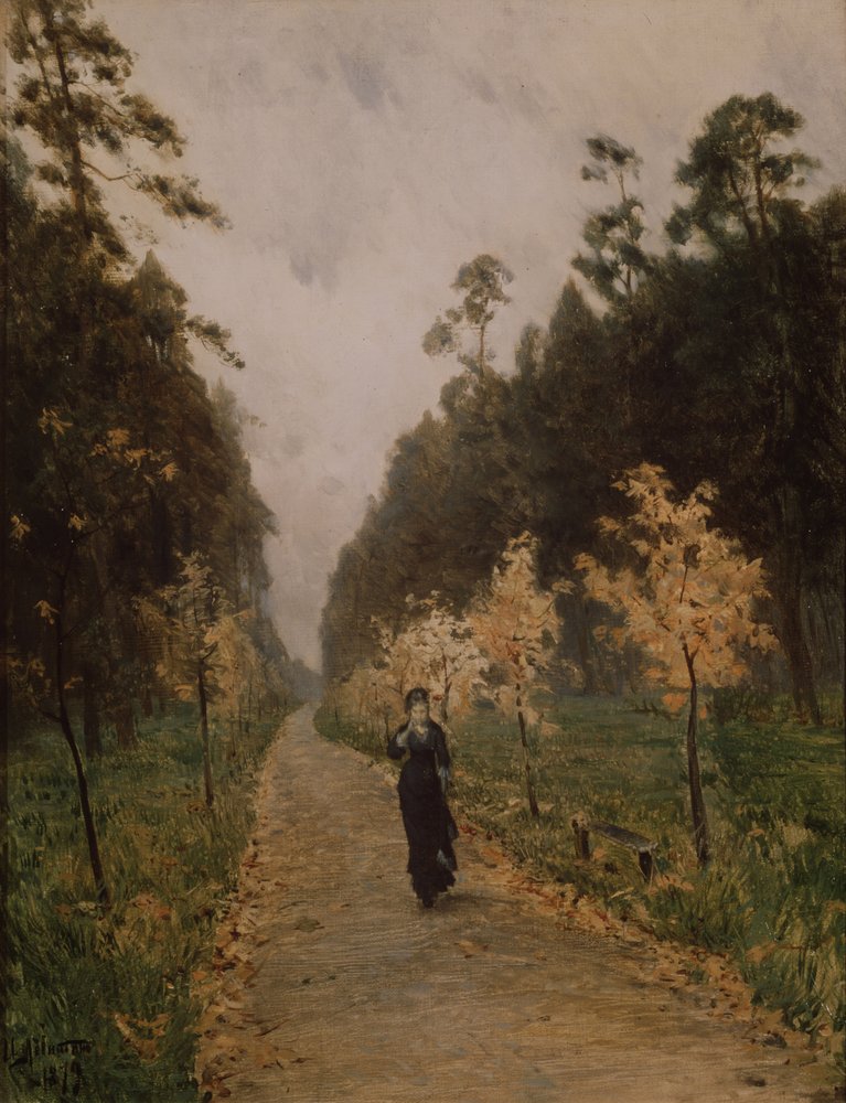 Día de otoño. Sokolniki, 1879 de Isaak Ilyich Levitan