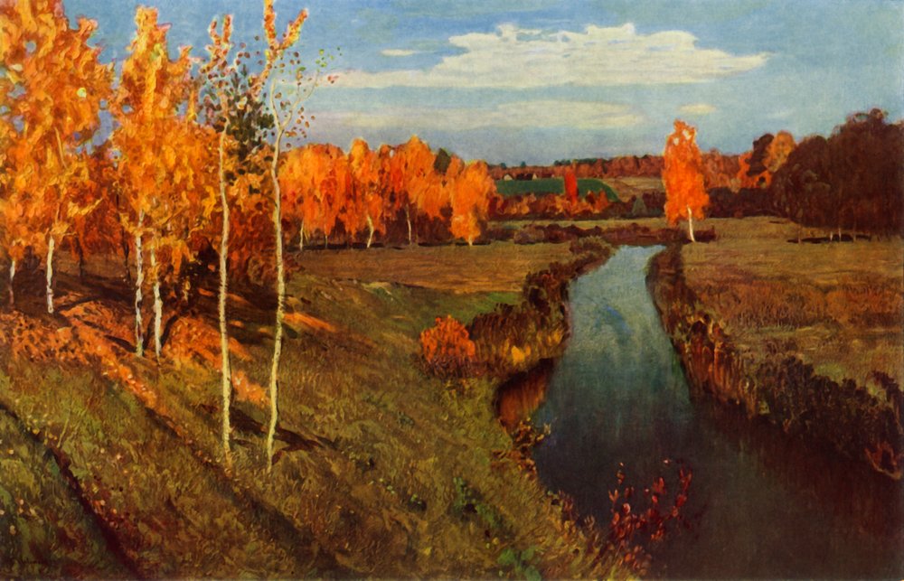 Otoño dorado, 1895, 1965 | Isaak Ilyich Levitan