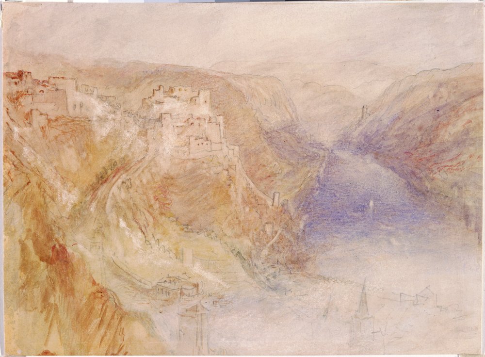 Ehrenbreitstein, 1840-45 de Joseph Mallord William Turner