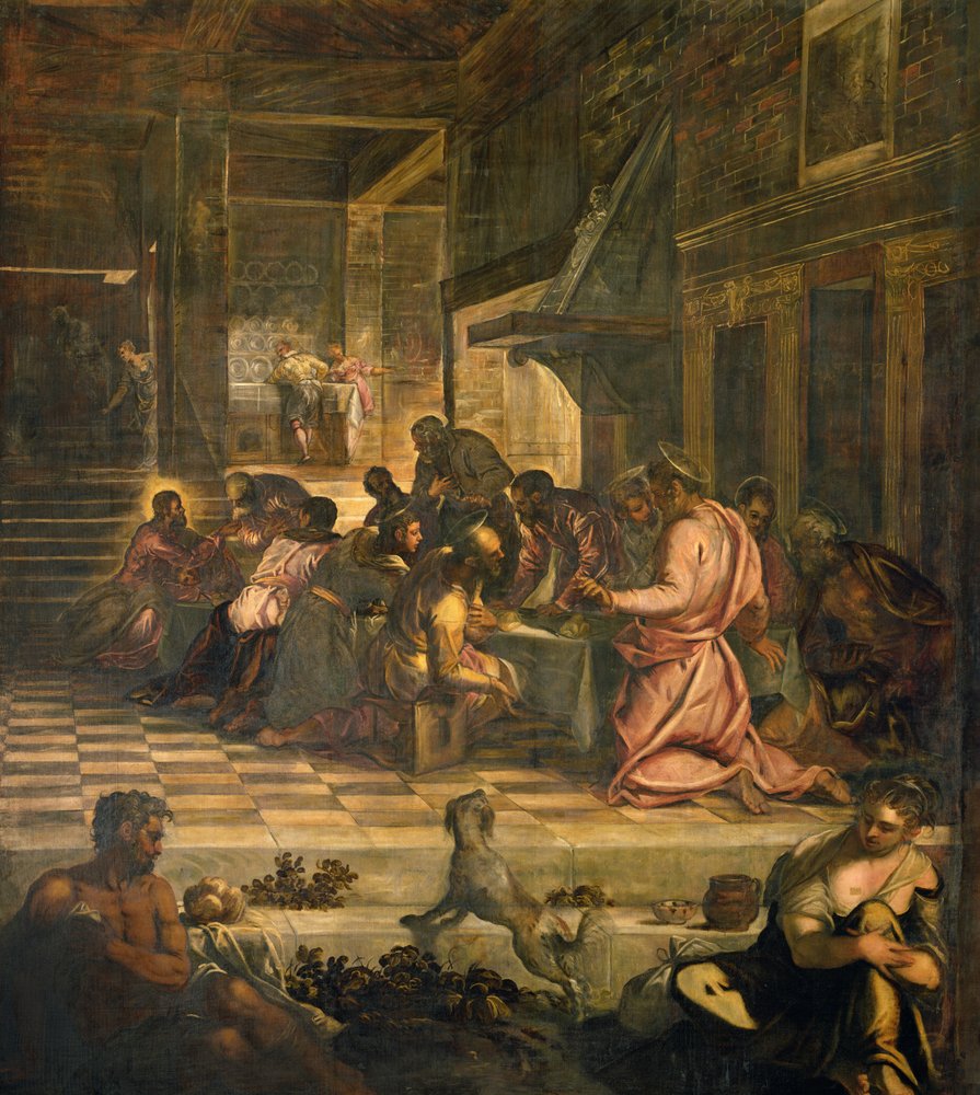 La Última Cena de Jacopo Robusti Tintoretto