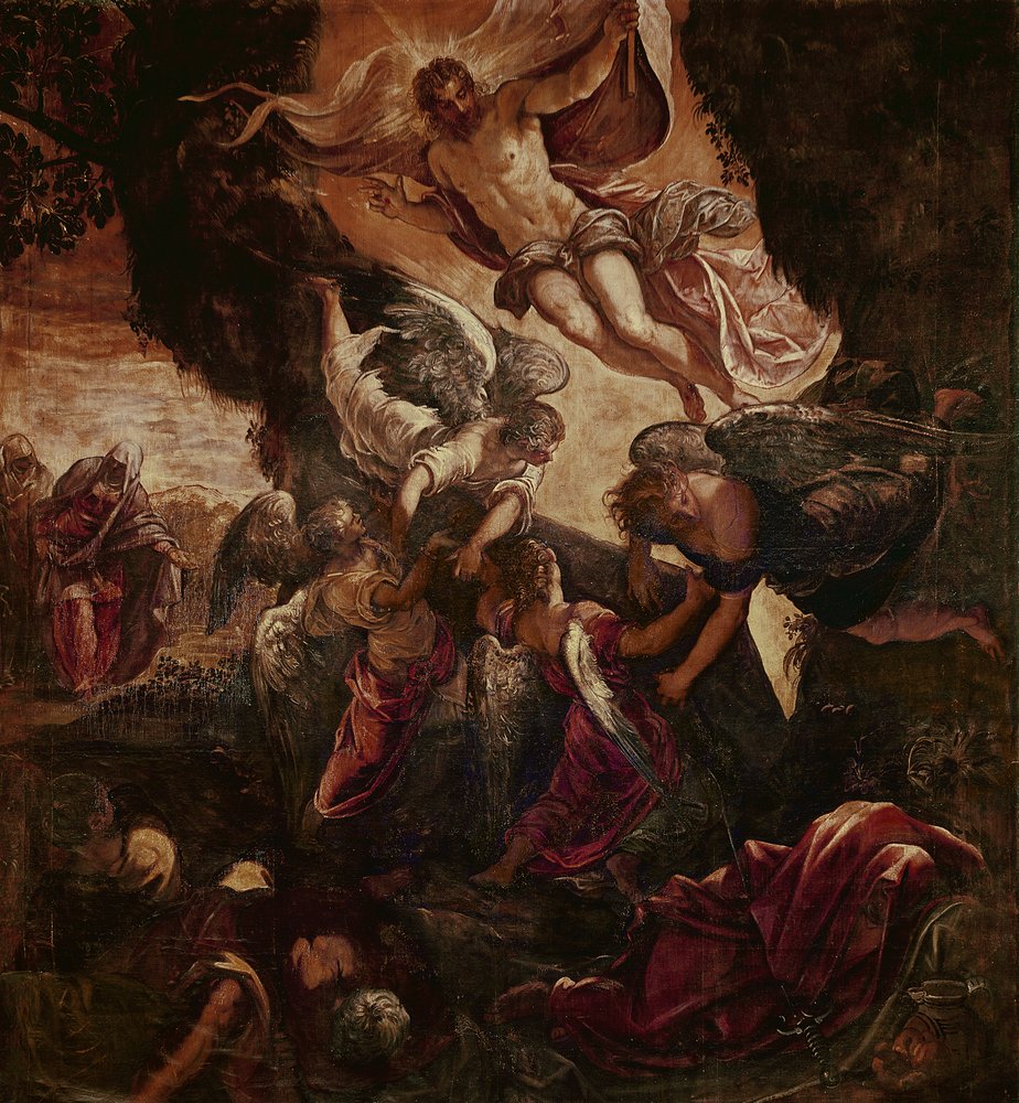 La Resurrección de Cristo de Jacopo Robusti Tintoretto