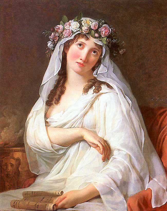 La Vestal de Jacques Louis David