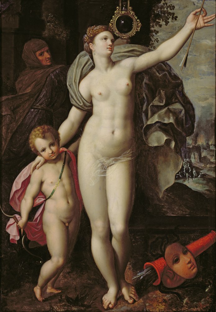 Venus y Cupido de Jacques de Backer
