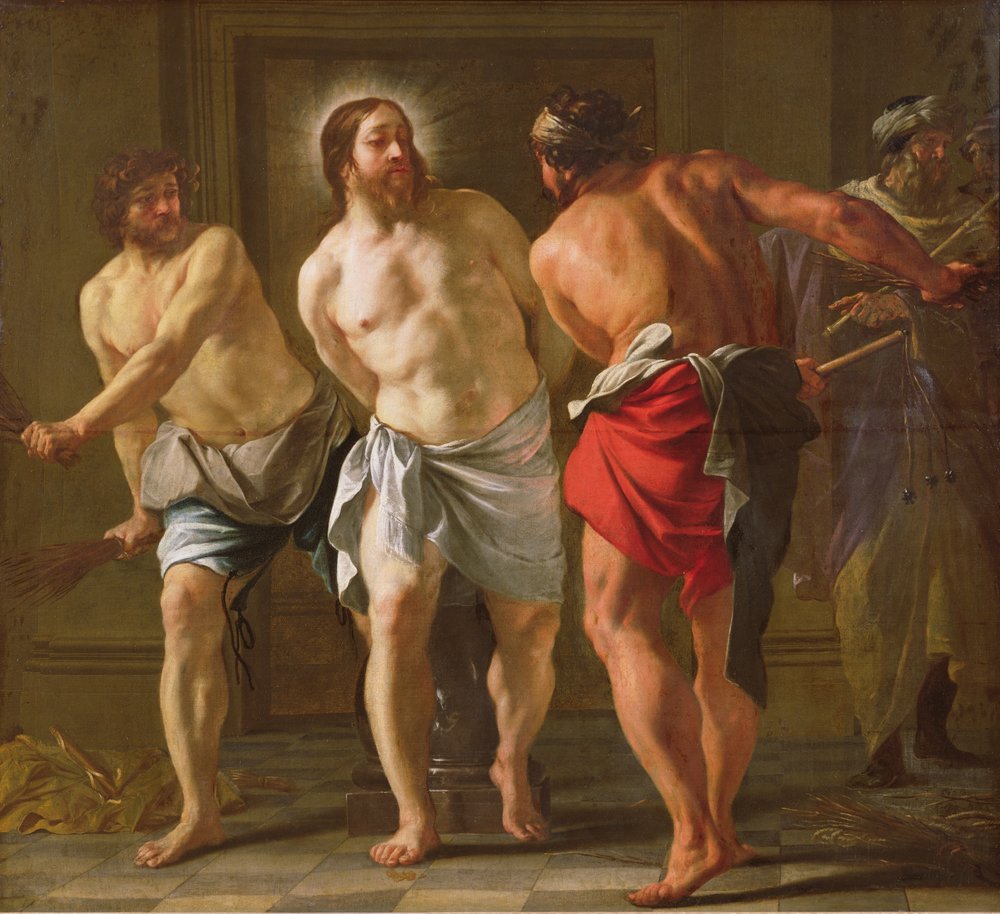 La flagelación de Cristo, 1630 de Jacques Blanchard
