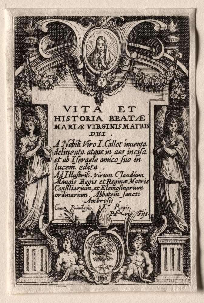 La vida de la Virgen de Jacques Callot