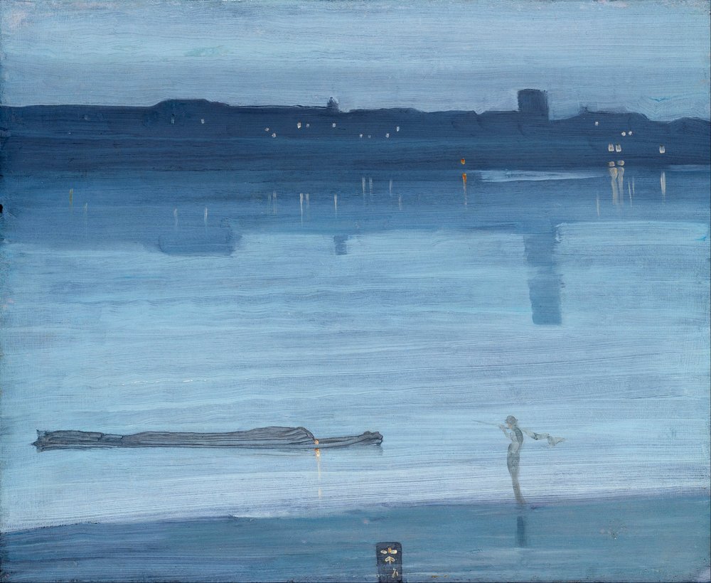 Nocturno: Azul y Plata de James Abbott McNeill Whistler