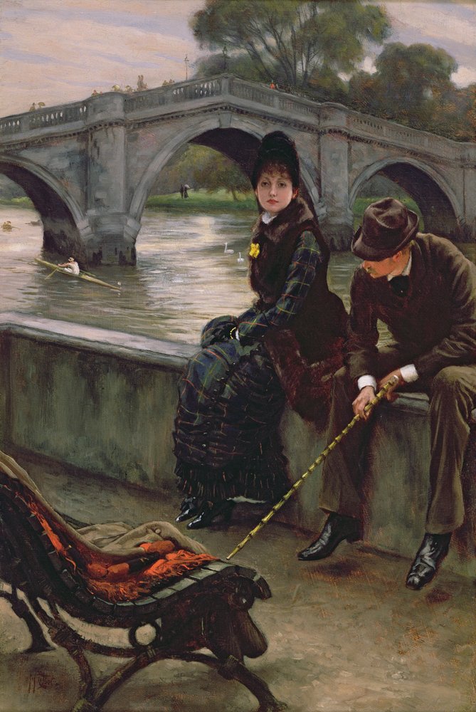 Puente de Richmond, hacia 1878 de James Jacques Joseph Tissot