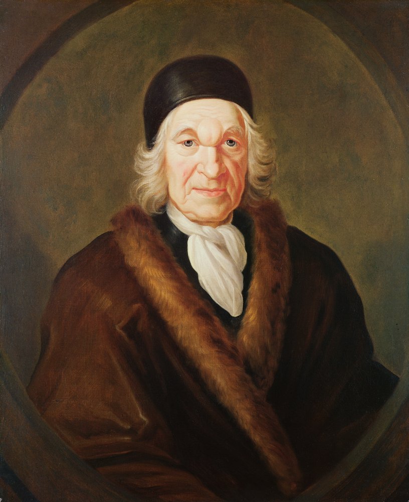Retrato de Charles de Marquetel de Saint-Evremond (c.1613-1703) c.1701 de James Parmentier