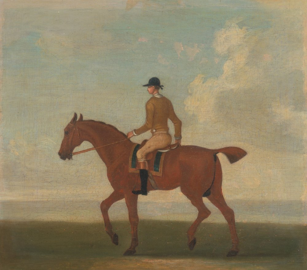 Uno de cuatro retratos de caballos de James Seymour