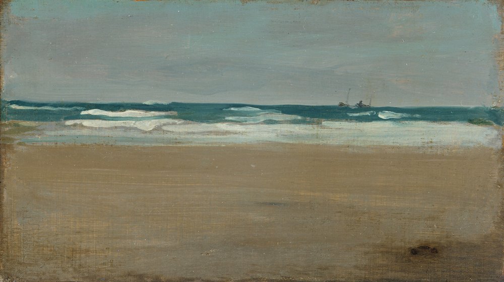 El mar enfurecido, 1883 o 1884 de James Abbott McNeill Whistler