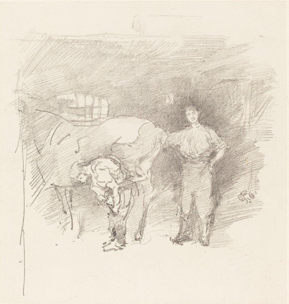 Los herradores, 1888 de James Abbott McNeill Whistler