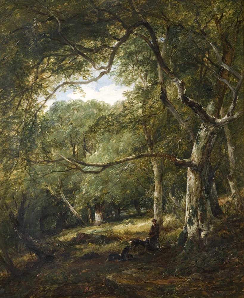 Figuras en el bosque de James B. Dalziel