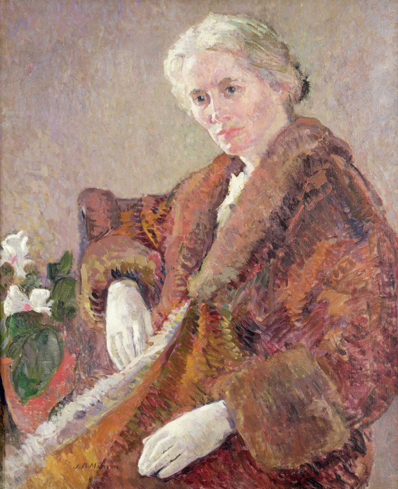 Retrato de la esposa del artista de James Bolivar Manson