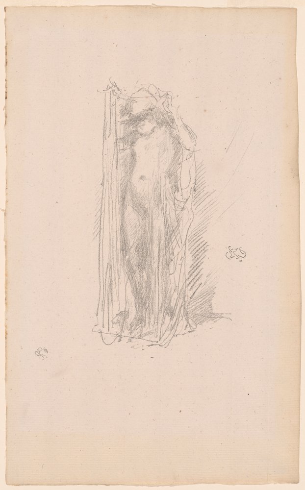 Modelado de drapeado de James McNeill Whistler