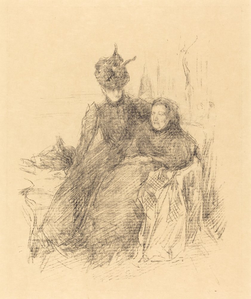 Madre e hija de James Abbott McNeill Whistler