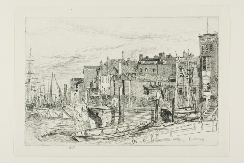 Policía del Támesis de James McNeill Whistler