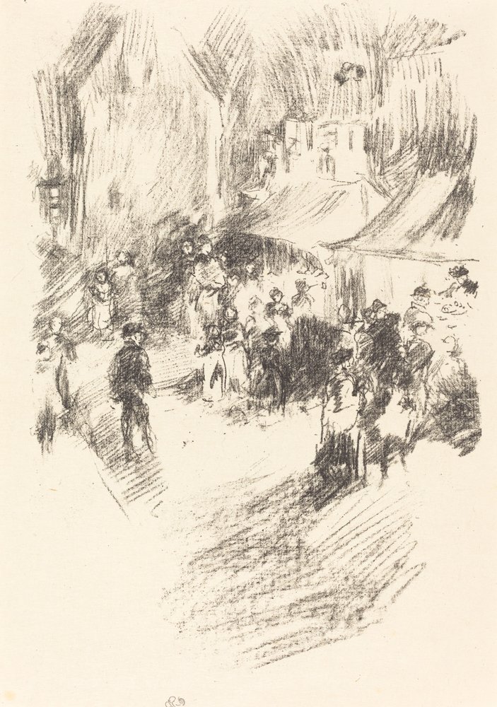 La feria de James Abbott McNeill Whistler