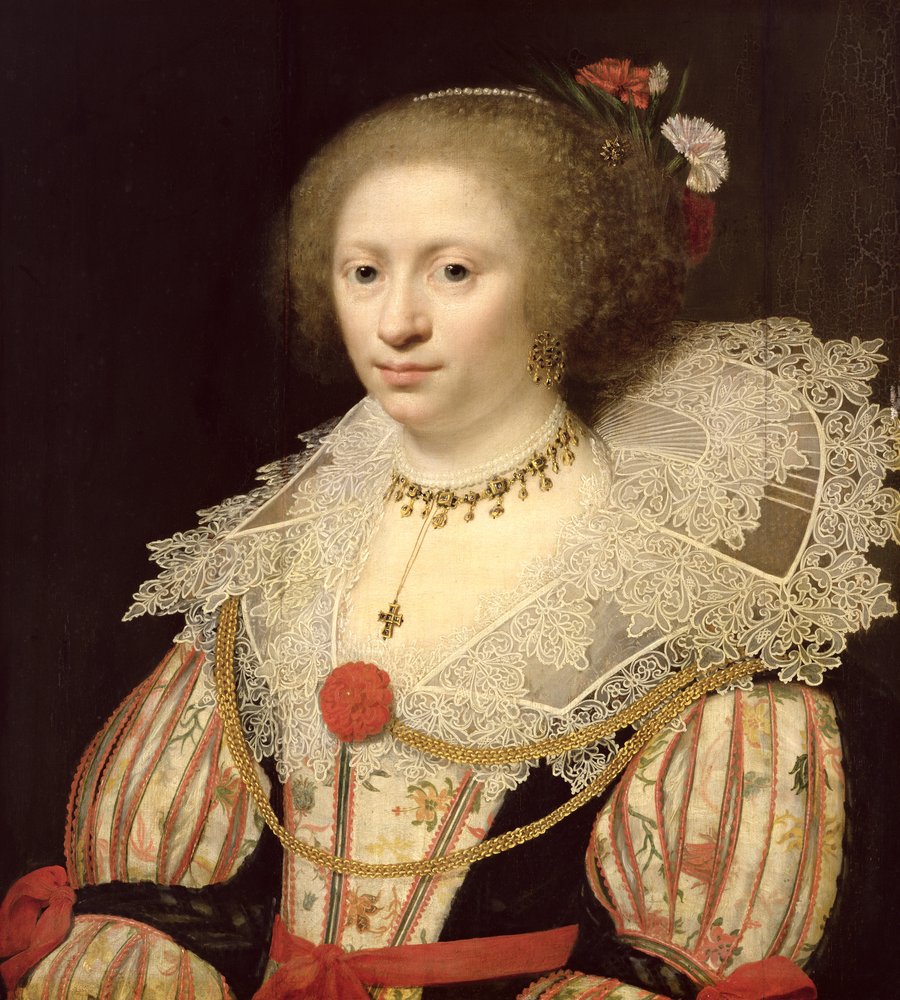 Retrato de una mujer de Jan Anthonisz. van Ravesteyn