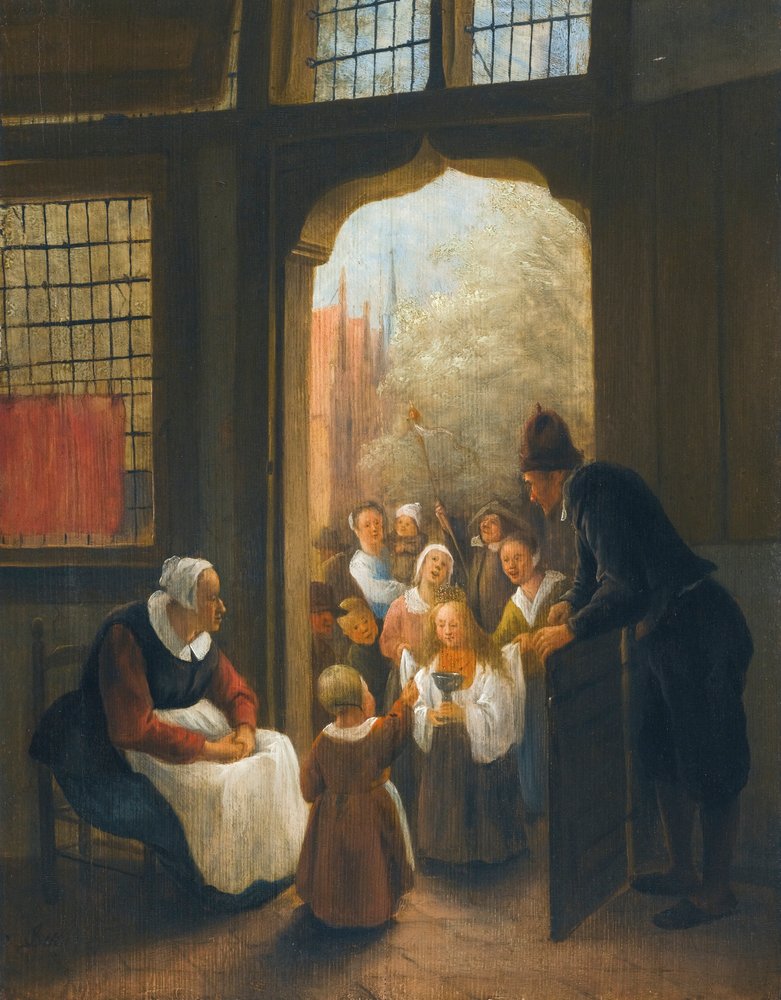 La novia de Pentecostés de Jan Steen