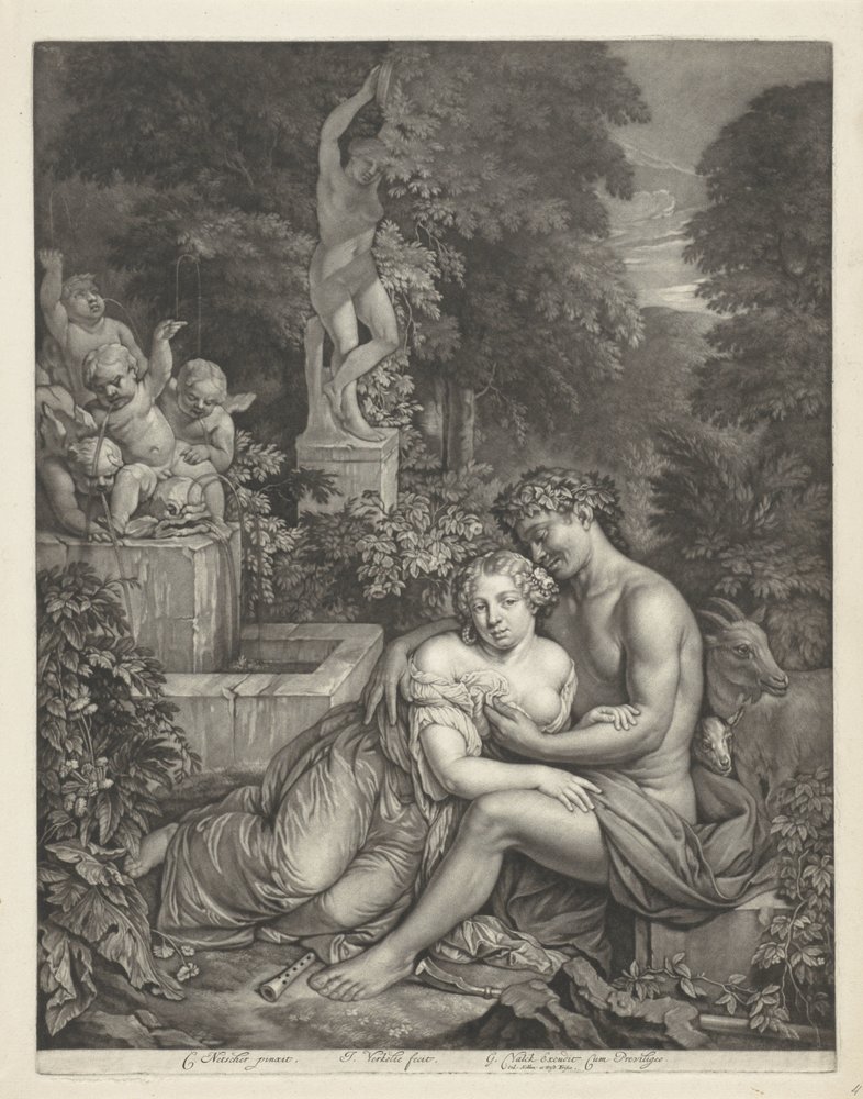 Vertumnus y Pomona de Jan Verkolje (I)