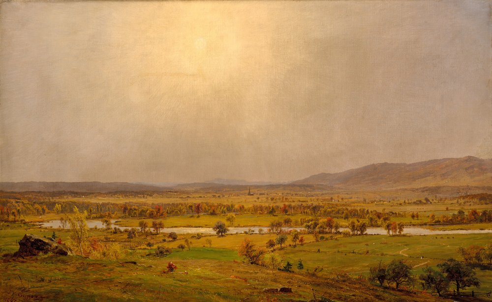 Pompton Plains, Nueva Jersey, 1867 de Jasper Francis Cropsey