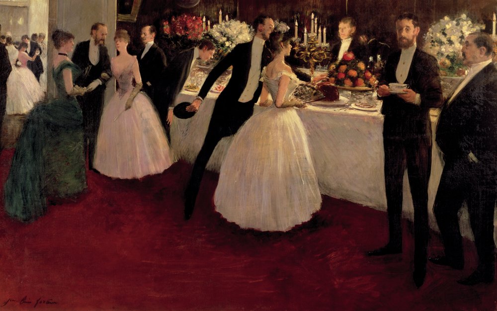 El Buffet, 1884 de Jean-Louis Forain